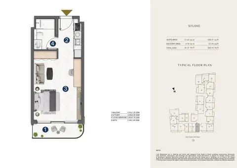 Omya Residences in Wasl Gate, Dubai, foto 3