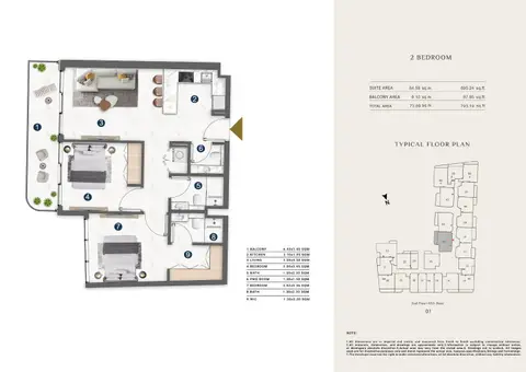 Omya Residences in Wasl Gate, Dubai, foto 5