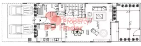 Plattegrond van 4 slaapkamers in Royal Park South By Metrical