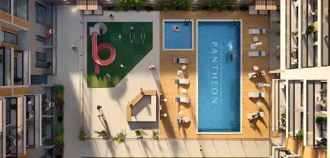Pantheon Elysee in Jumeirah Village Circle, Dubai, foto 4