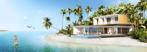 Germany Island in The World Islands, Dubai, foto 2