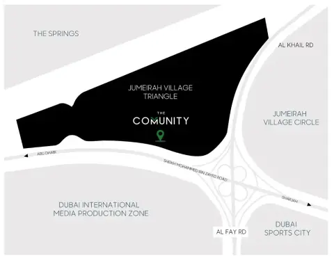 The Community in Jumeirah Village Triangle, Dubai, foto 2