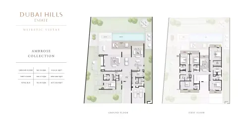Plattegrond van 6 slaapkamers in Majestic Vistas