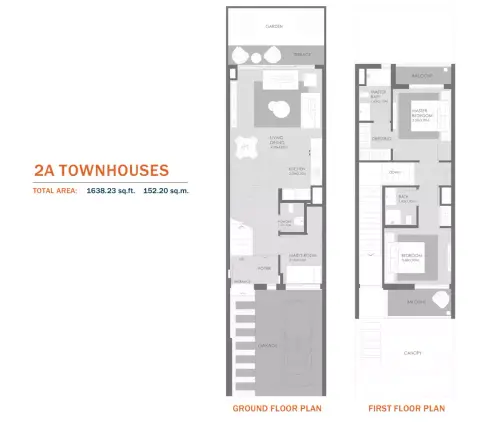 Plattegrond van 2 slaapkamers in Mag Eye