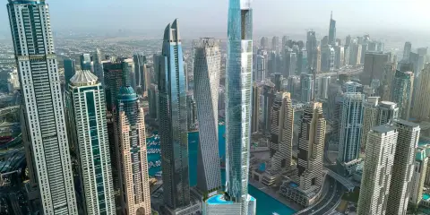 Ciel Tower in Dubai Marina, Dubai, foto 3