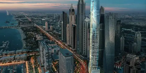 Ciel Tower in Dubai Marina, Dubai, foto 4
