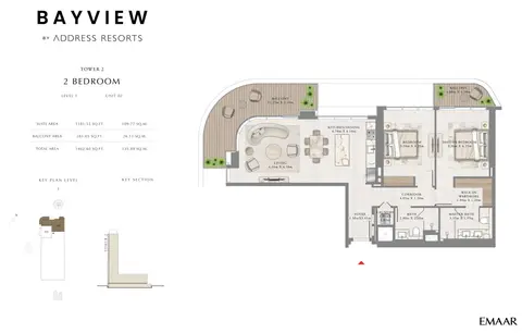 Bayview Tower 2 by Address Resorts in Emaar Beachfront, Dubai, foto 4