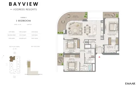 Bayview Tower 2 by Address Resorts in Emaar Beachfront, Dubai, foto 5