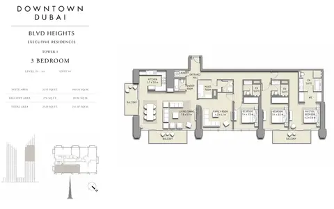 BLVD Heights Executive Residences in Downtown Dubai, Dubai, foto 3