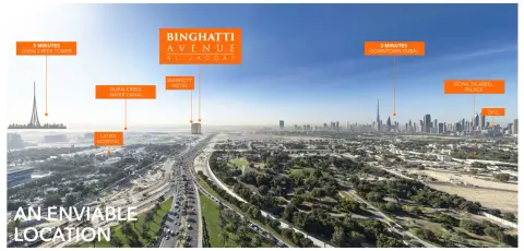 Binghatti Avenue in Al Jaddaf, Dubai, foto 2