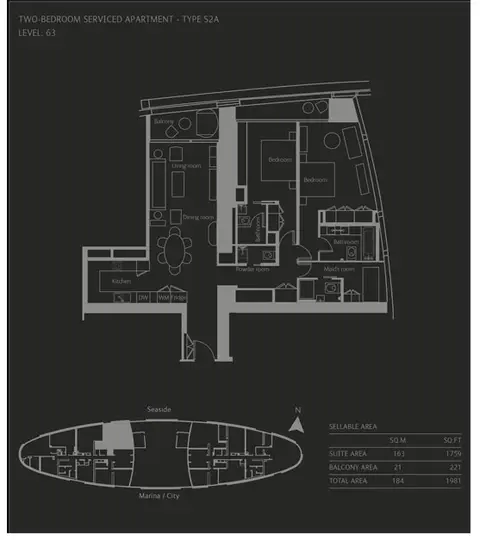 The Address Residences in Jumeirah Beach Residence, Dubai, foto 5