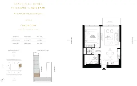 Elie Saab Tower in Emaar Beachfront, Dubai, foto 3