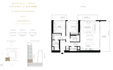 Elie Saab Tower in Emaar Beachfront, Dubai, foto 4