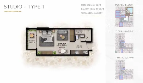 Provenza Residences at JVC in Jumeirah Village Circle, Dubai, foto 3