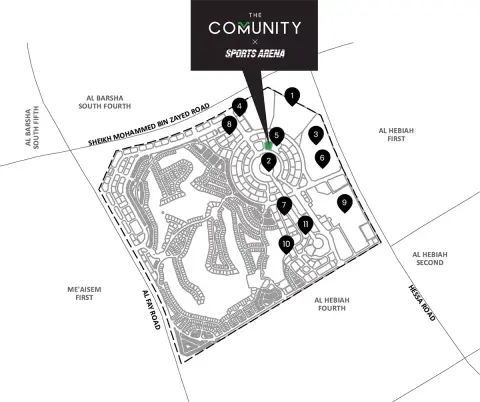 The Community Sports Arena in Dubai Sports City, Dubai, foto 2