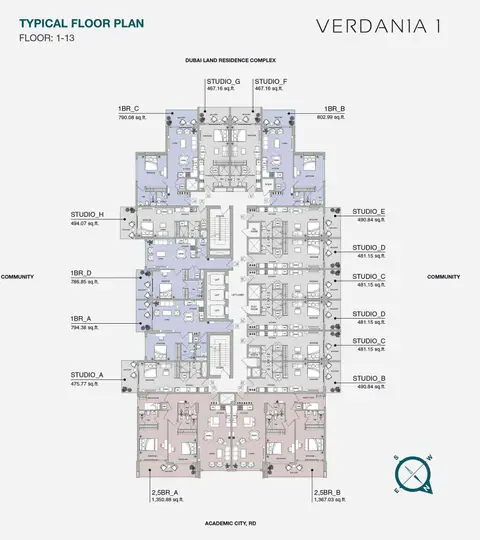 VERDAN1A at DLRC in Dubai Land Residence Complex, Dubai, foto 5