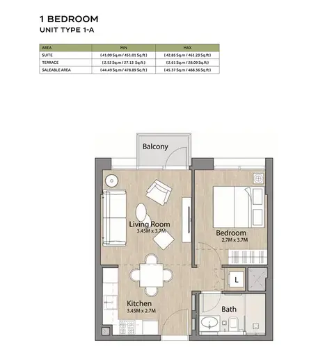 Liva Apartments in Town Square, Dubai, foto 4