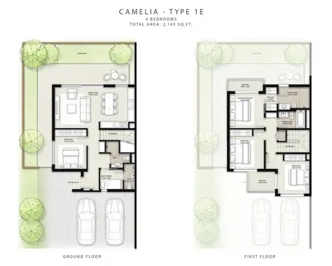 Camelia Townhouses in Arabian Ranches, Dubai, foto 4