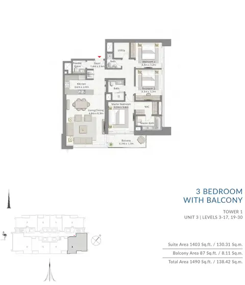 Creek Gate Apartments in Dubai Creek Harbour (The Lagoons), Dubai, foto 5