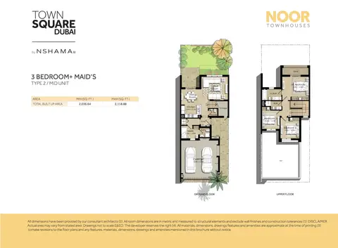 Noor Townhouses in Town Square, Dubai, foto 4
