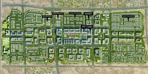 Sama Townhouses in Town Square, Dubai, foto 2