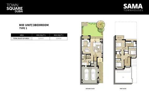 Sama Townhouses in Town Square, Dubai, foto 3