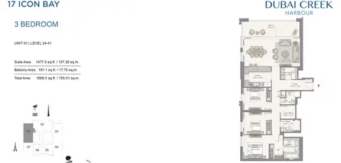 17 Icon Bay in Dubai Creek Harbour (The Lagoons), Dubai, foto 5