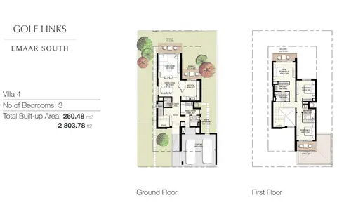 Golf Links Villas in Dubai South (Dubai World Central), Dubai, foto 3