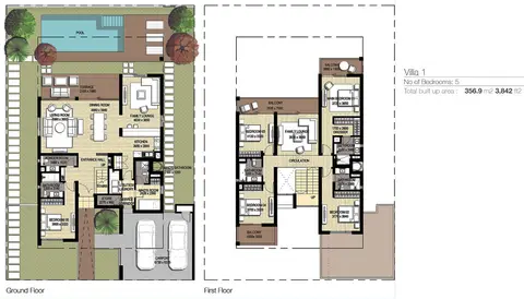 Golf Links Villas in Dubai South (Dubai World Central), Dubai, foto 5