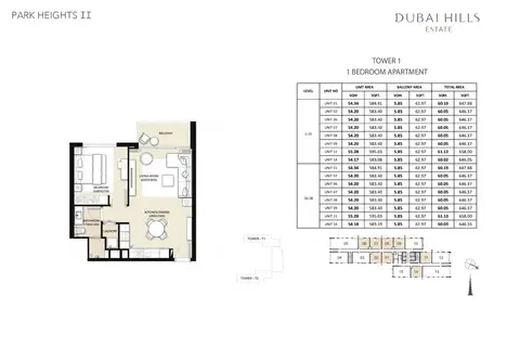 Park Heights 2 in Dubai Hills Estate, Dubai, foto 3