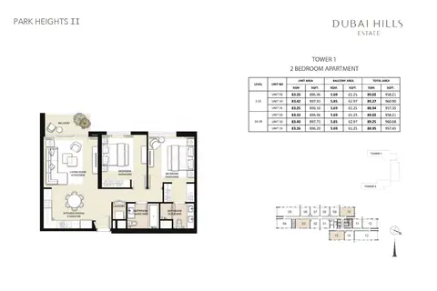 Park Heights 2 in Dubai Hills Estate, Dubai, foto 4