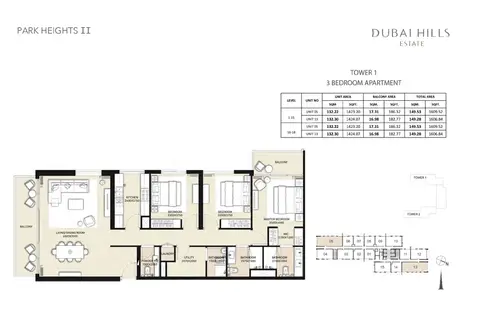 Park Heights 2 in Dubai Hills Estate, Dubai, foto 5