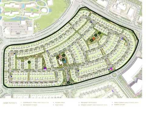 Sidra 3 Villas in Dubai Hills Estate, Dubai, foto 2