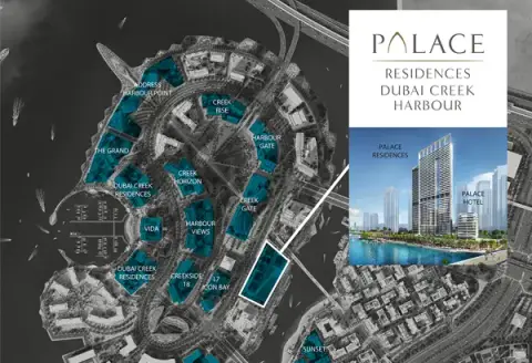 Palace Residences in Dubai Creek Harbour (The Lagoons), Dubai, foto 2