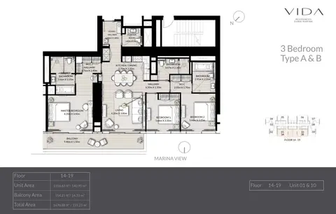 Vida Residences Dubai Marina in Dubai Marina, Dubai, foto 5