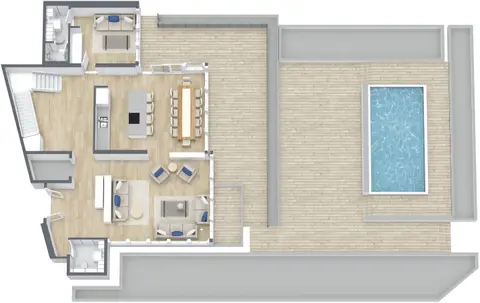 Plattegrond van - in The 8