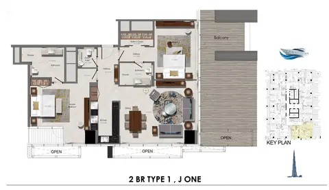 J One Tower in Business Bay, Dubai, foto 5