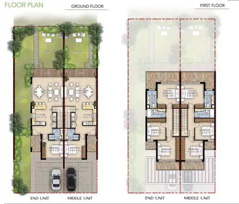 Silver Springs Villas in Damac Hills, Dubai, foto 3