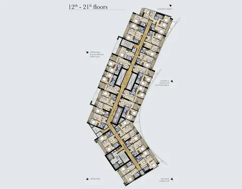 Aykon City Tower in Sheikh Zayed Road, Dubai, foto 5