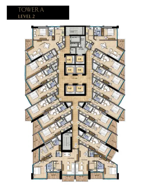 Damac Prive in Business Bay, Dubai, foto 3