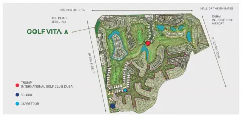Golf Vita Apartments in Damac Hills, Dubai, foto 2