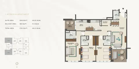 Cresswell Residences at Dubai South in Dubai South (Dubai World Central), Dubai, foto 5