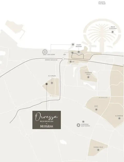 Orvessa Residences in Al Furjan, Dubai, foto 2