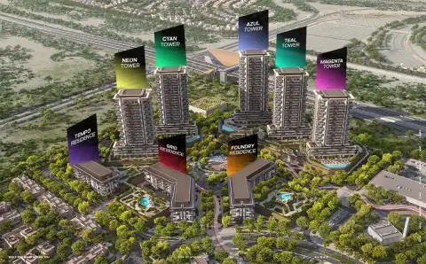 Rise by Athlon 1 Magenta Tower in Dubai Land, Dubai, foto 2
