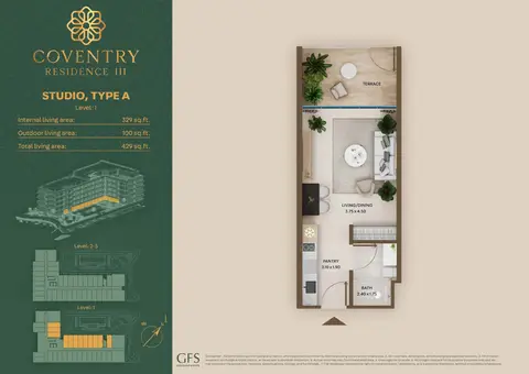 Coventry Residence 3 in Dubai South (Dubai World Central), Dubai, foto 3