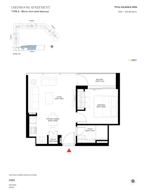 The Crest Tower D in Sobha Hartland, Dubai, foto 3