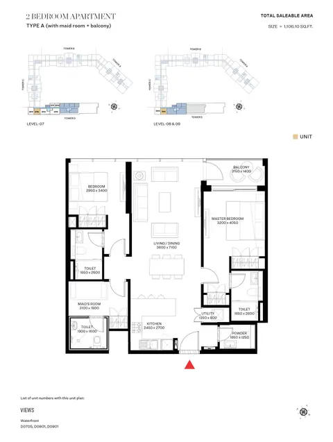 The Crest Tower D in Sobha Hartland, Dubai, foto 5