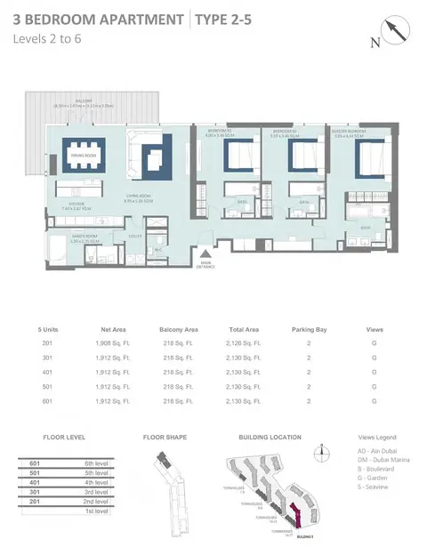 Meraas Bluewaters Building 5 in Bluewaters, Dubai, foto 5