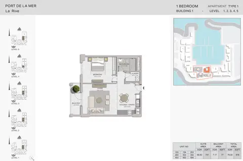La Rive Apartments in Port De La Mer, Dubai, foto 3