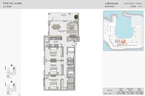 La Rive Apartments in Port De La Mer, Dubai, foto 5